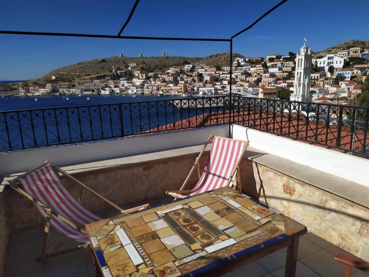 Rosalia Apartments Chalki Town Exterior foto