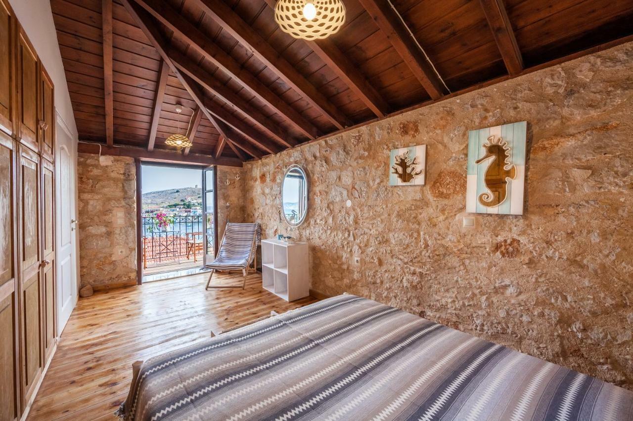 Rosalia Apartments Chalki Town Exterior foto