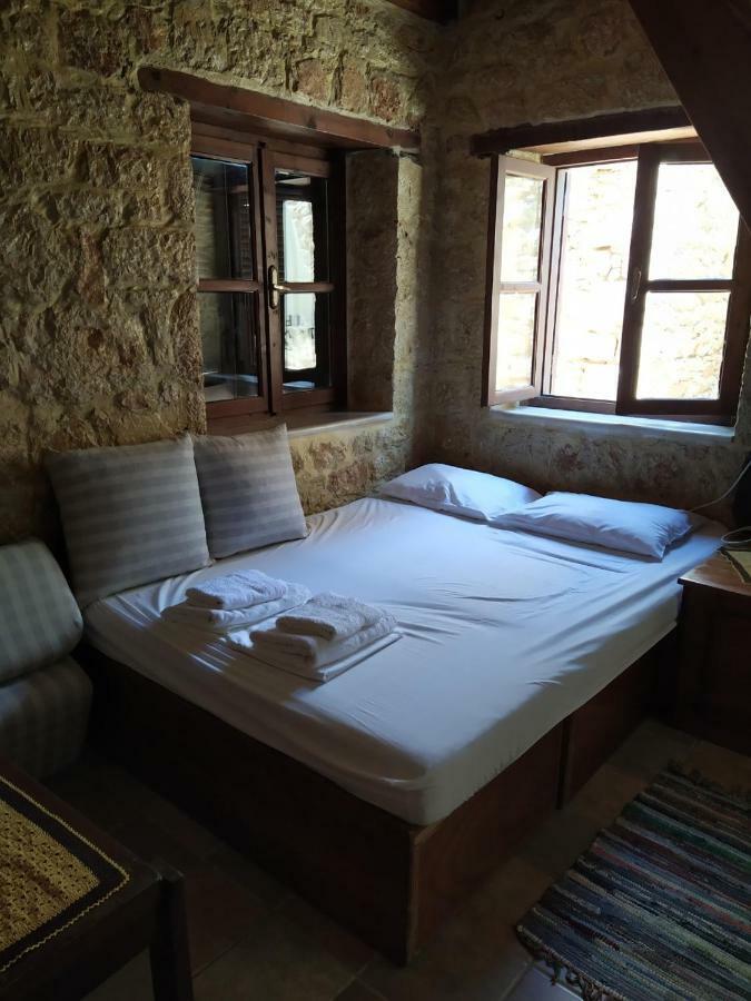 Rosalia Apartments Chalki Town Exterior foto